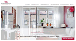 Desktop Screenshot of bostadsagenten.se